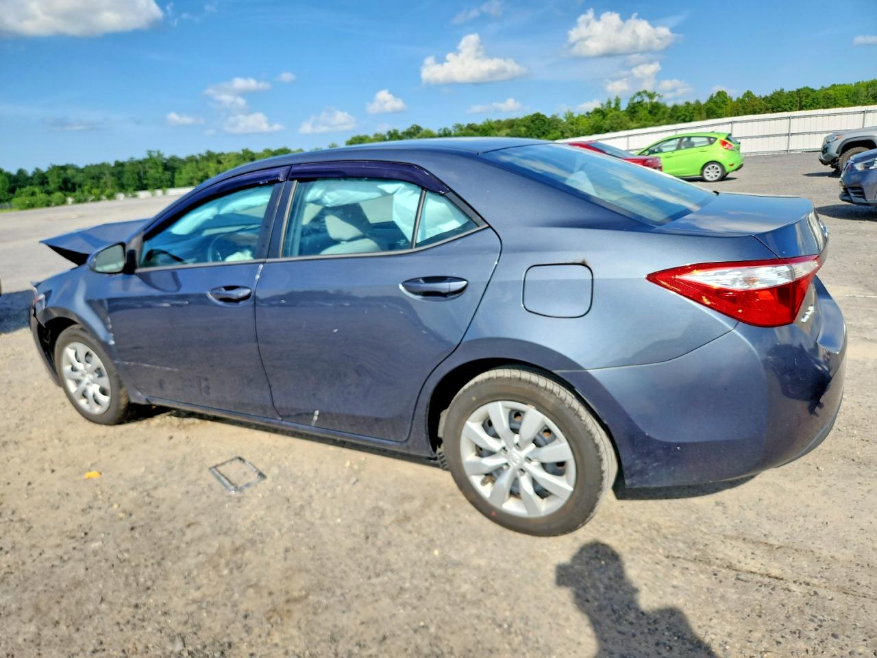 2015 Toyota Corolla Le Gray vin: 2T1BURHE5FC407974