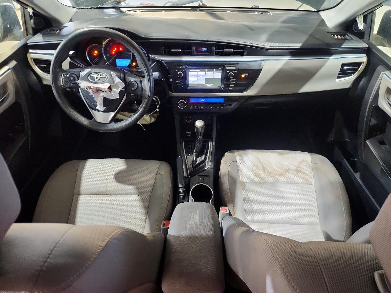 2015 Toyota Corolla Le Black vin: 2T1BURHE5FC424791