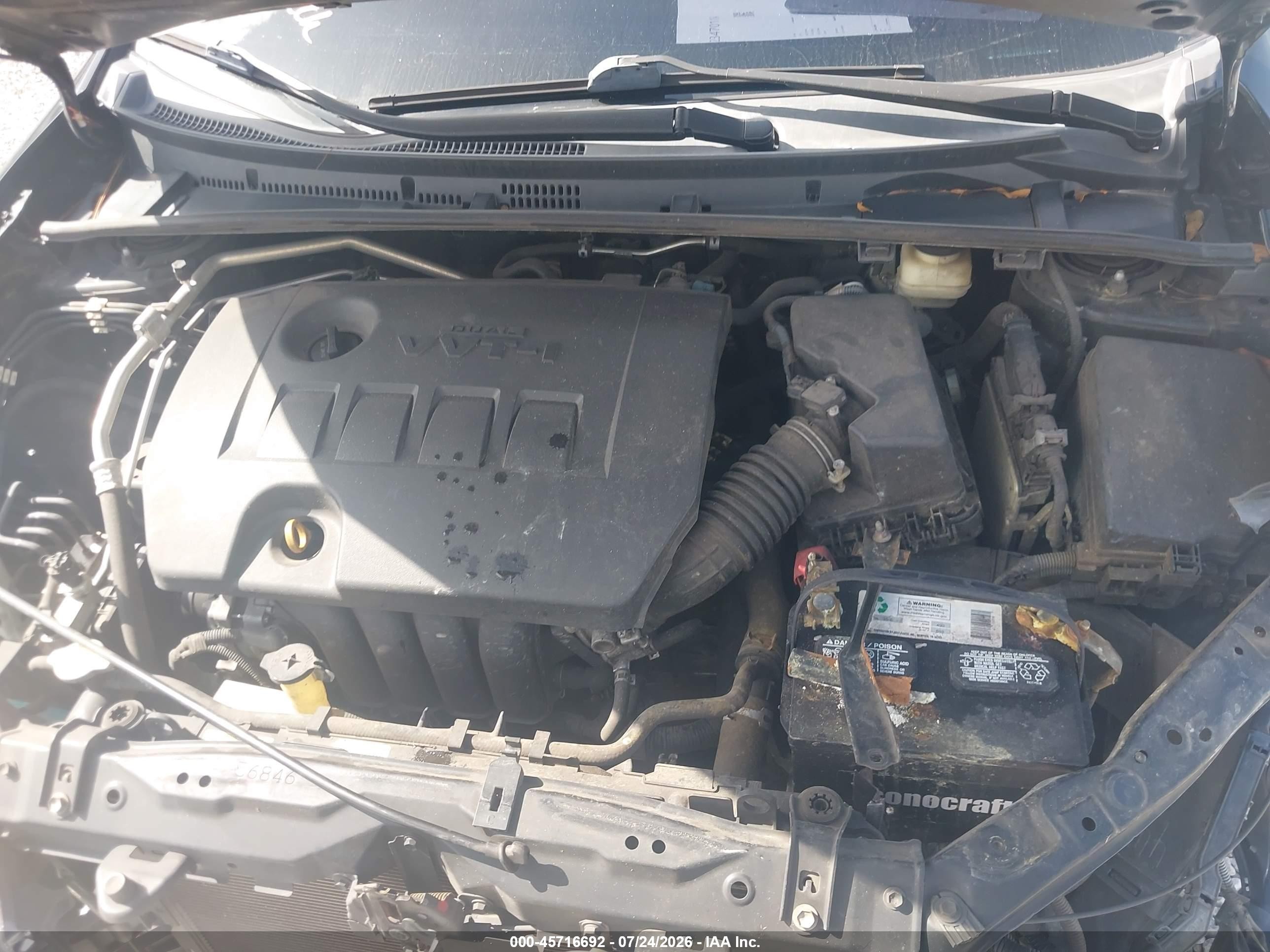 2015 Toyota Corolla Le Черный vin: 2T1BURHE5FC426198