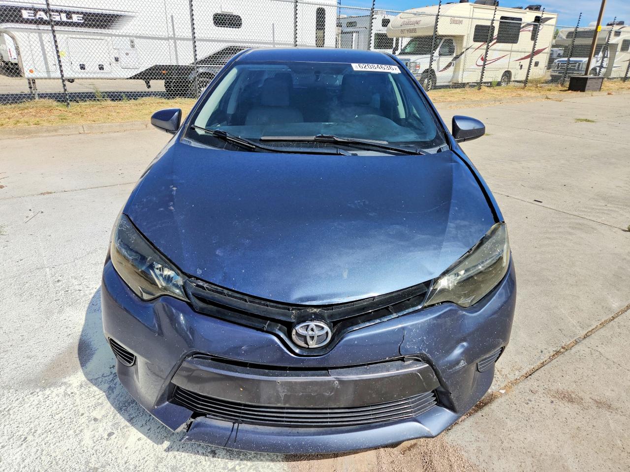2015 Toyota Corolla Le Gray vin: 2T1BURHE5FC431255