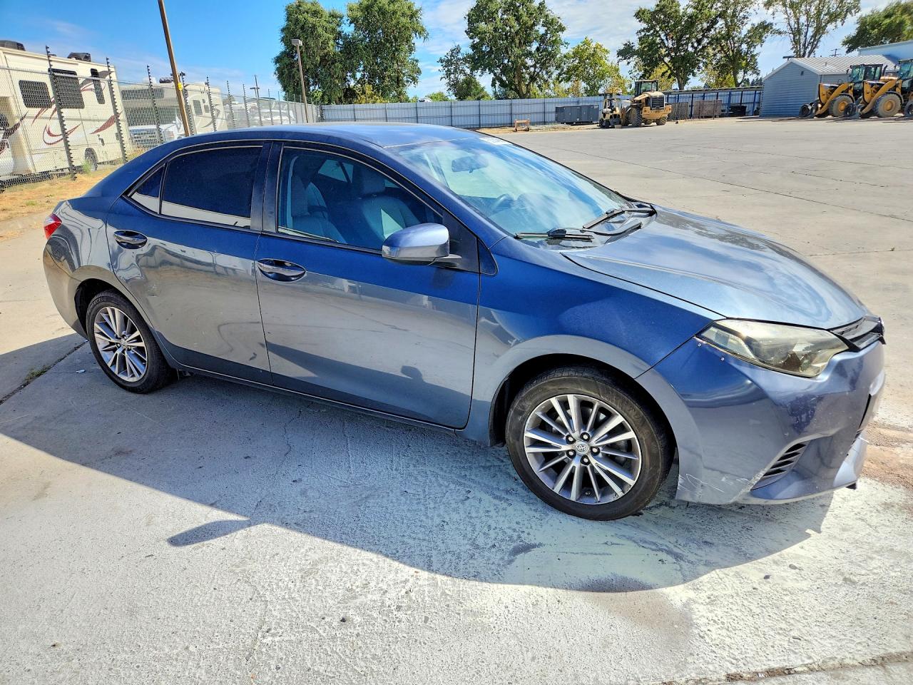 2015 Toyota Corolla Le Gray vin: 2T1BURHE5FC431255