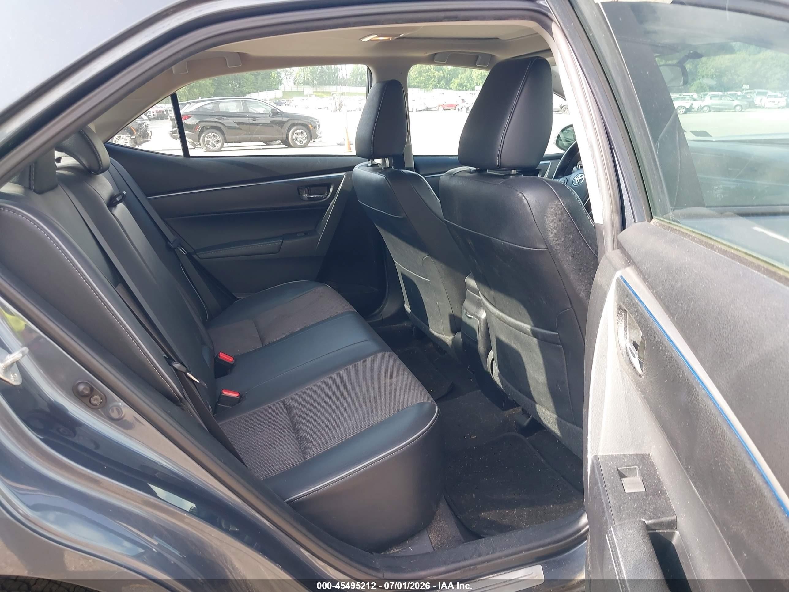 2015 Toyota Corolla S Plus Gray vin: 2T1BURHE5FC434592