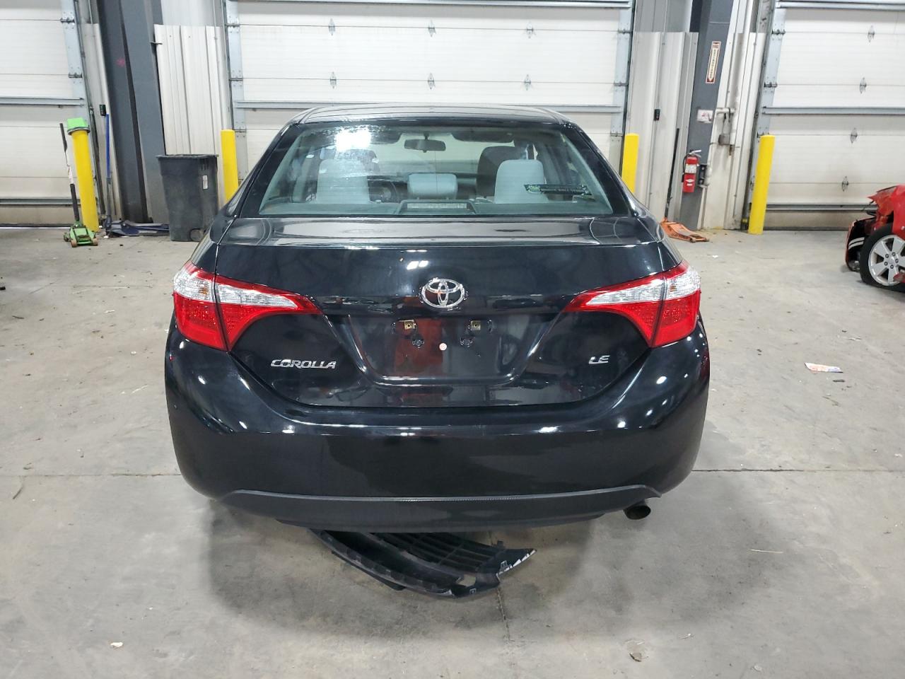 2015 Toyota Corolla L Black vin: 2T1BURHE5FC438934