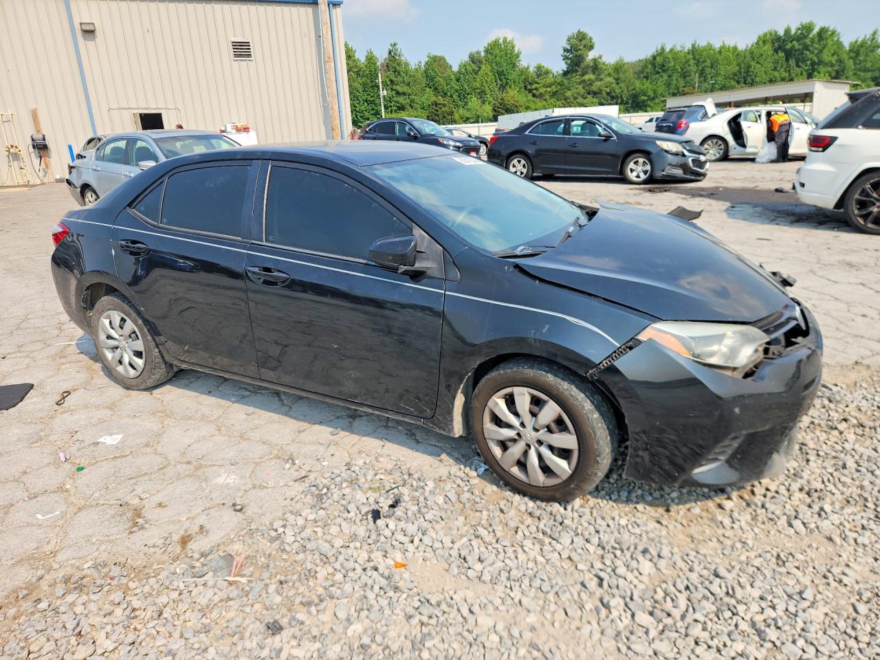 2015 Toyota Corolla Le Black vin: 2T1BURHE5FC439968