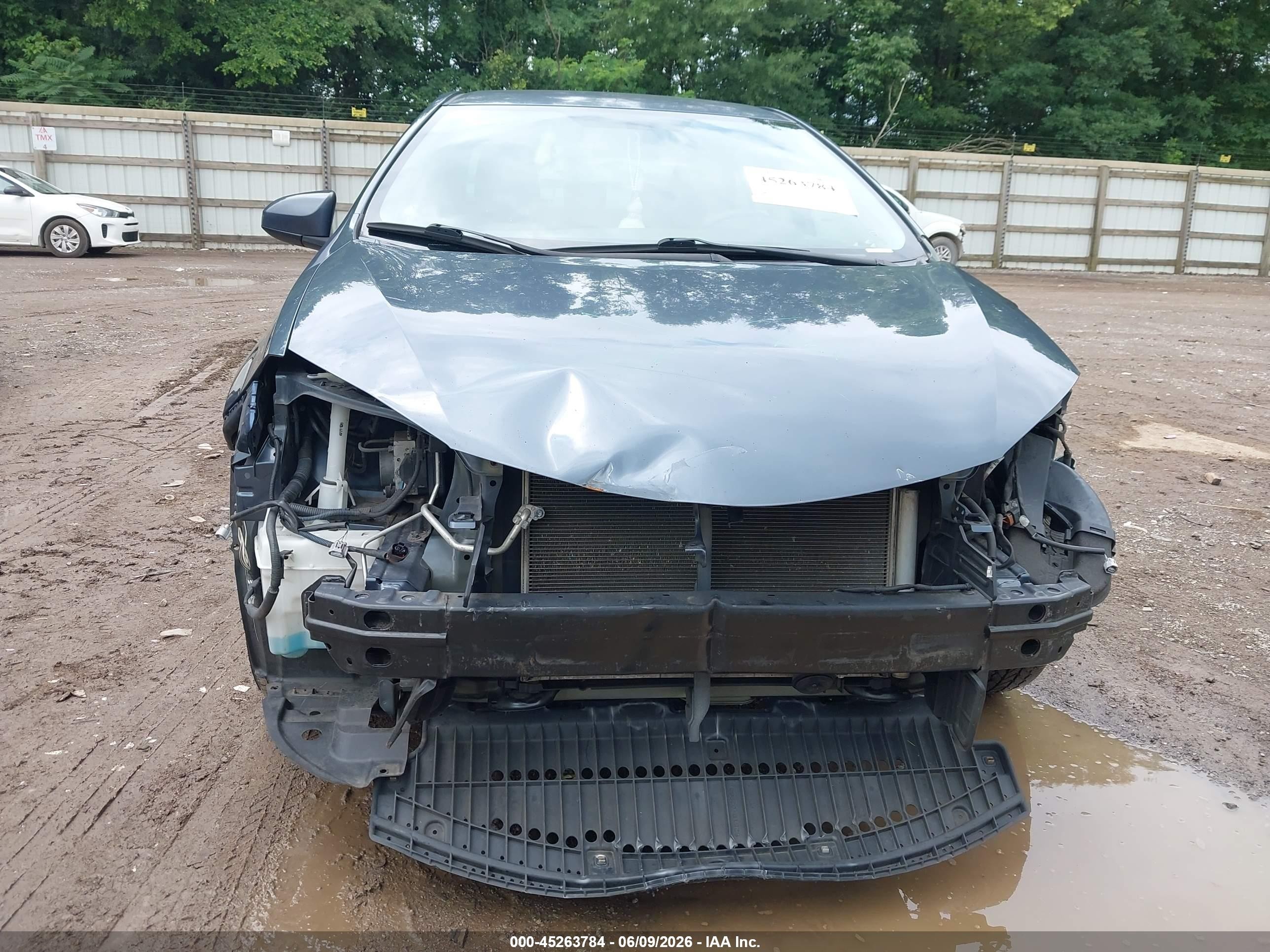2015 Toyota Corolla L Black vin: 2T1BURHE5FC439985