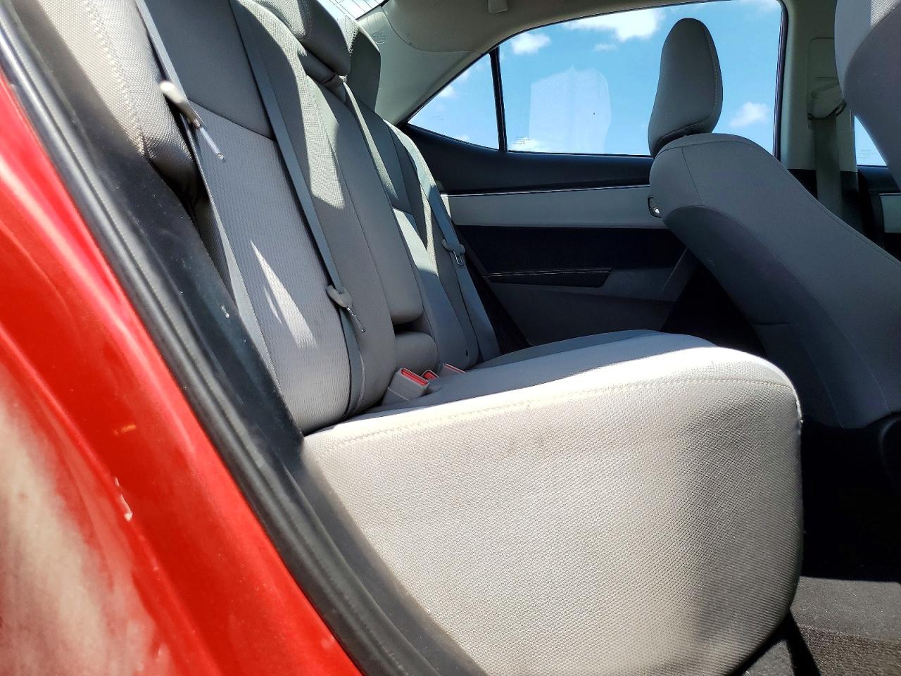 2015 Toyota Corolla Le Красный vin: 2T1BURHE5FC444121