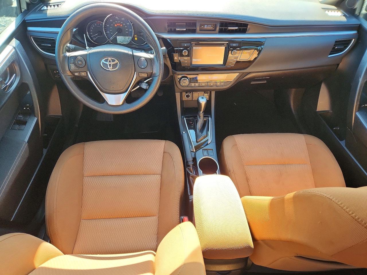 2015 Toyota Corolla Le Серый vin: 2T1BURHE5FC446029