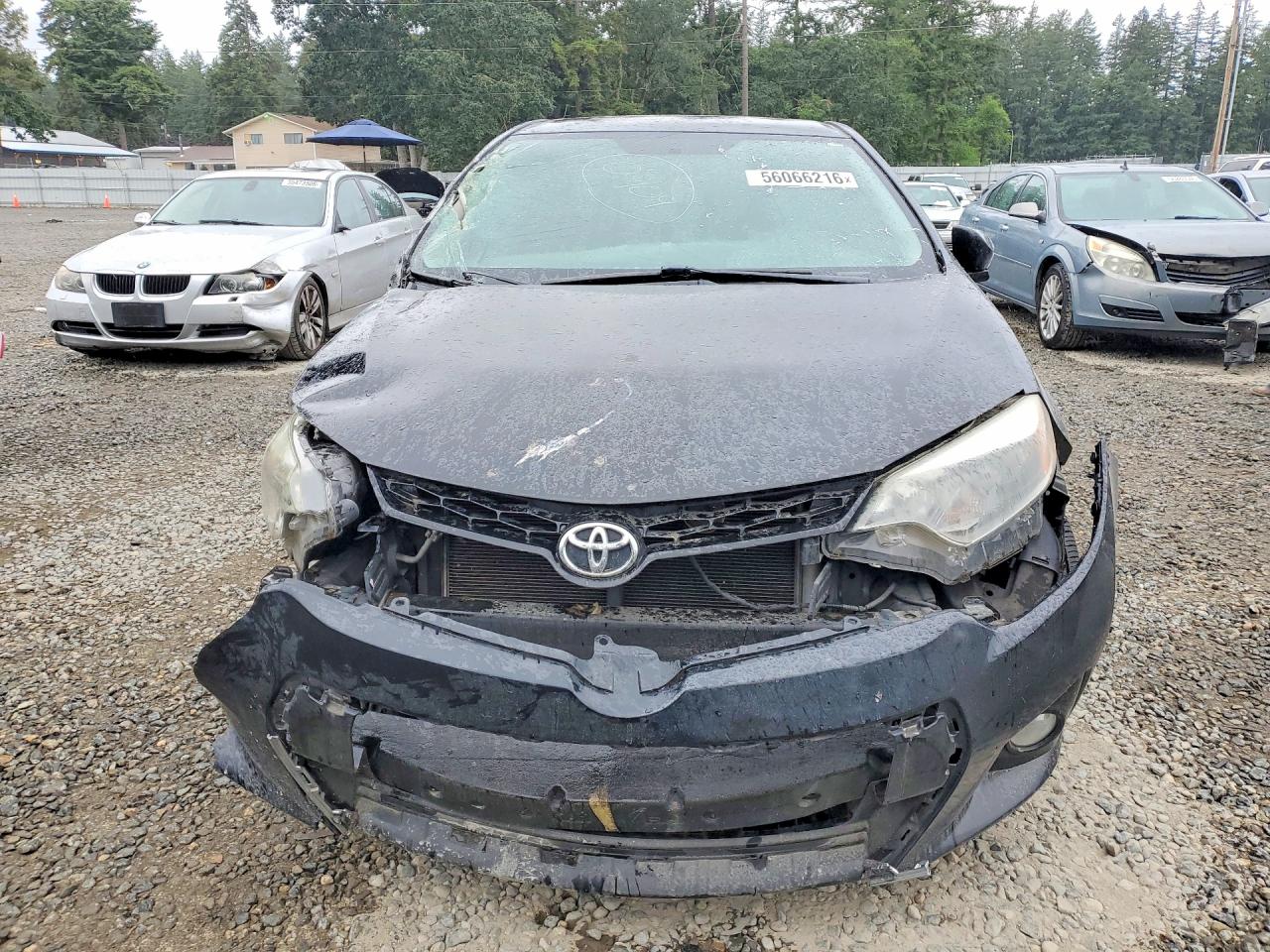 2015 Toyota Corolla S Plus Black vin: 2T1BURHE5FC451621