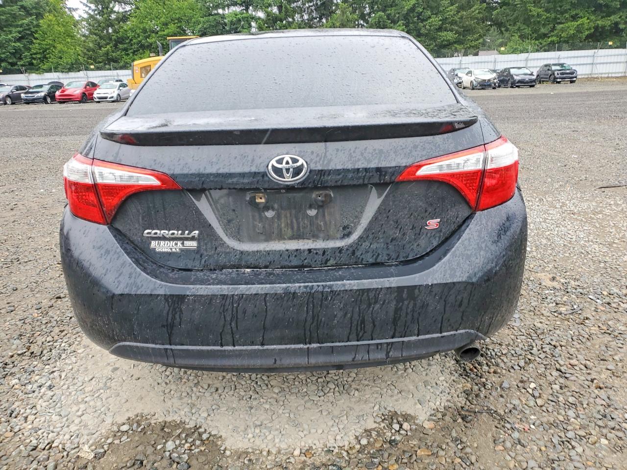 2015 Toyota Corolla S Plus Black vin: 2T1BURHE5FC451621