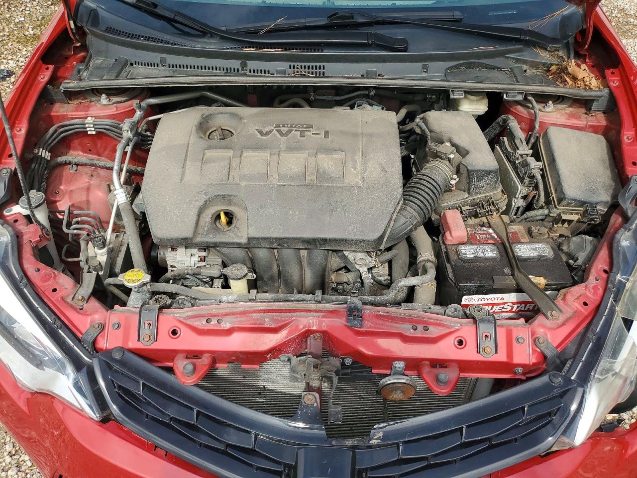 2015 Toyota Corolla S Plus Red vin: 2T1BURHE5FC454860