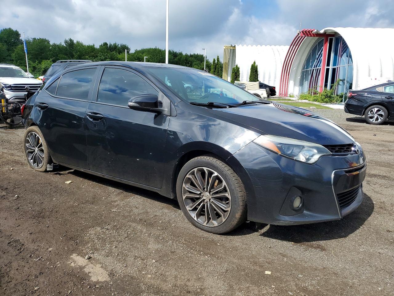2015 Toyota Corolla S Plus Черный vin: 2T1BURHE5FC463946