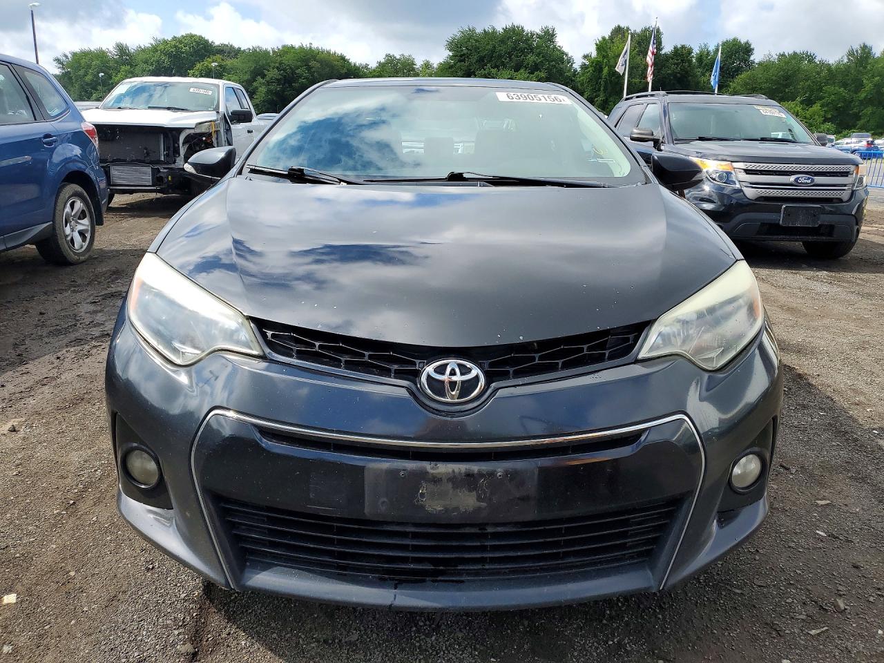 2015 Toyota Corolla S Plus Черный vin: 2T1BURHE5FC463946