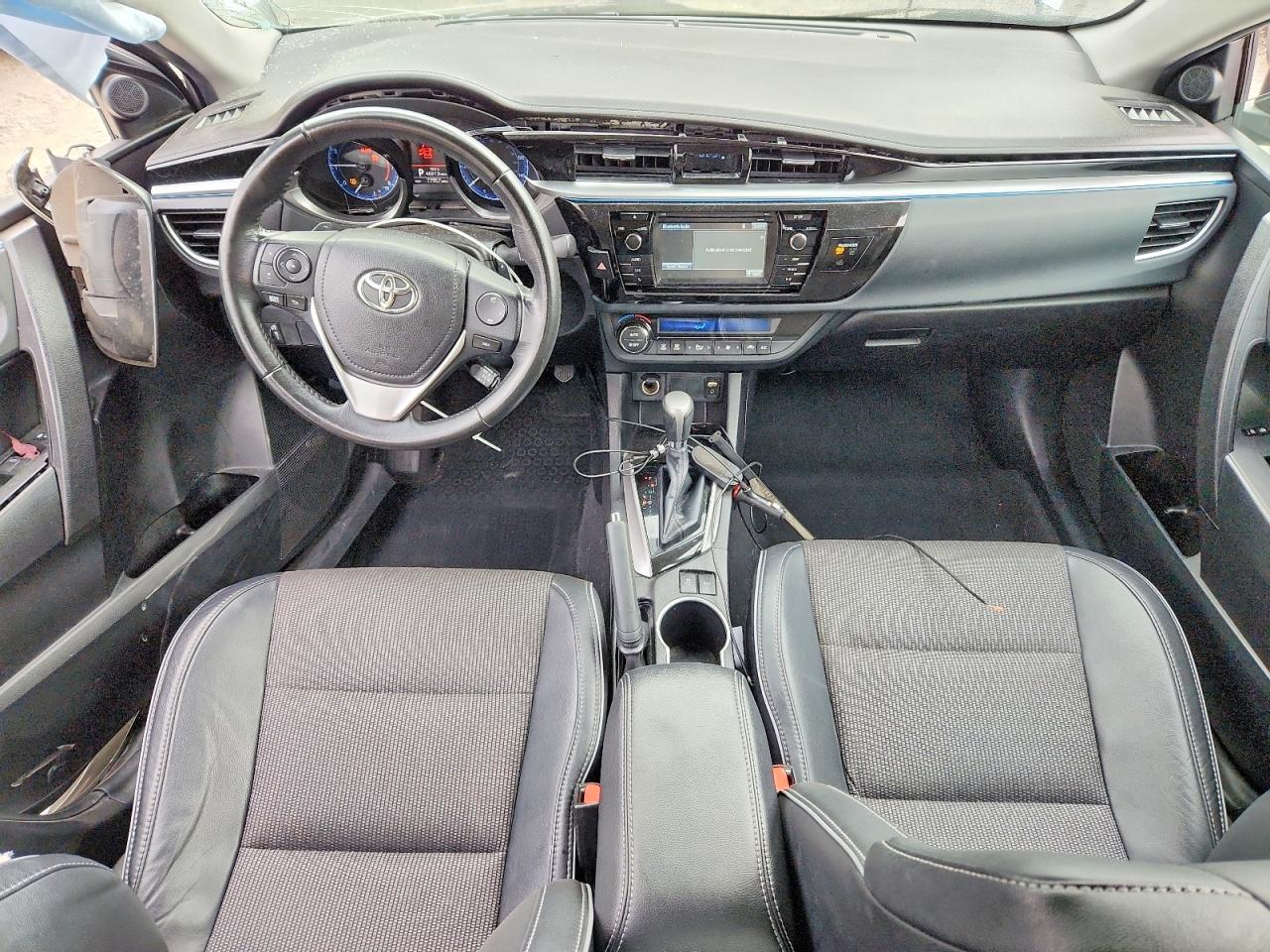 2015 Toyota Corolla S Plus Silver vin: 2T1BURHE5FC476860