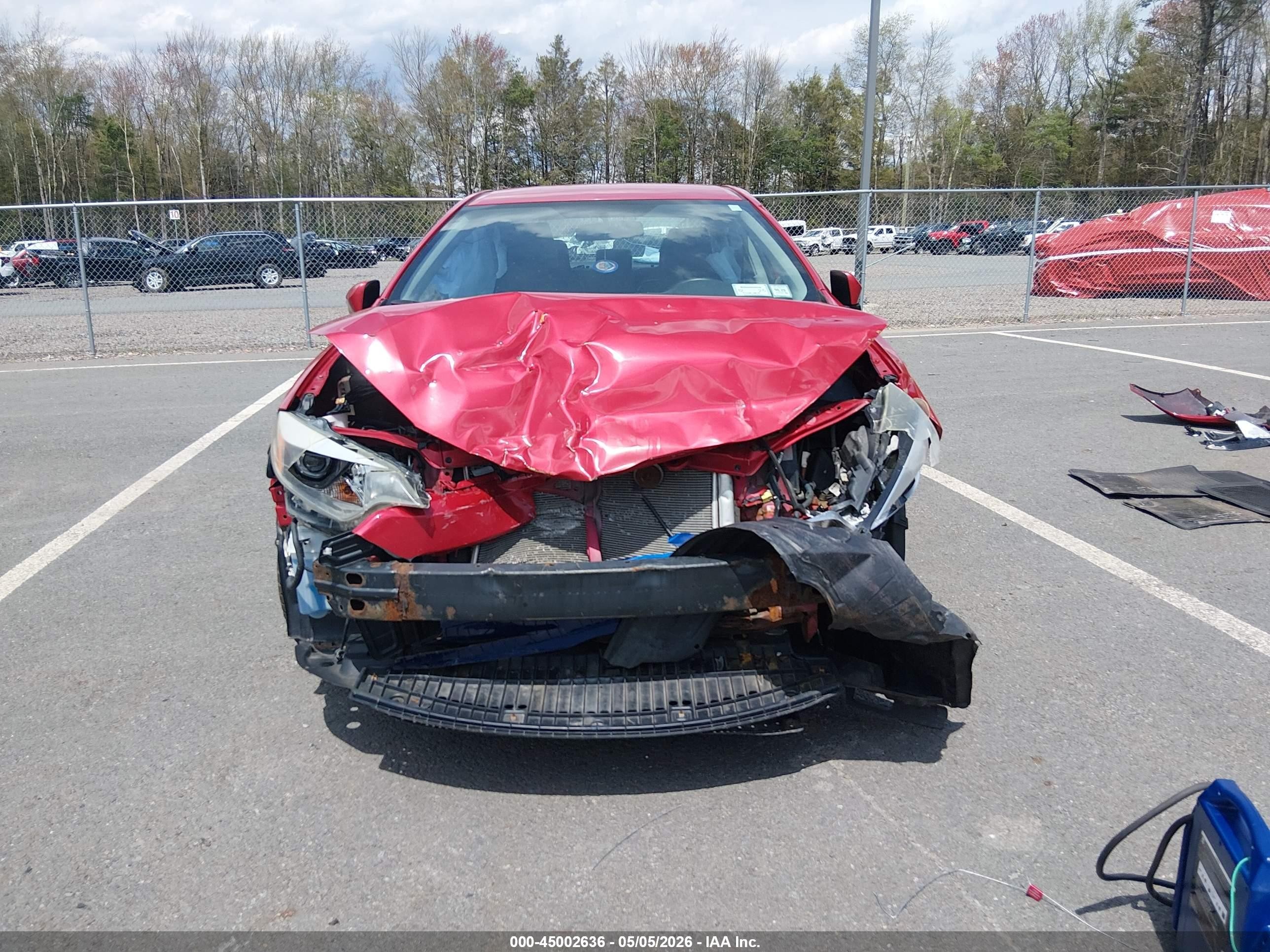 2016 Toyota Corolla S Plus Red vin: 2T1BURHE5GC488427