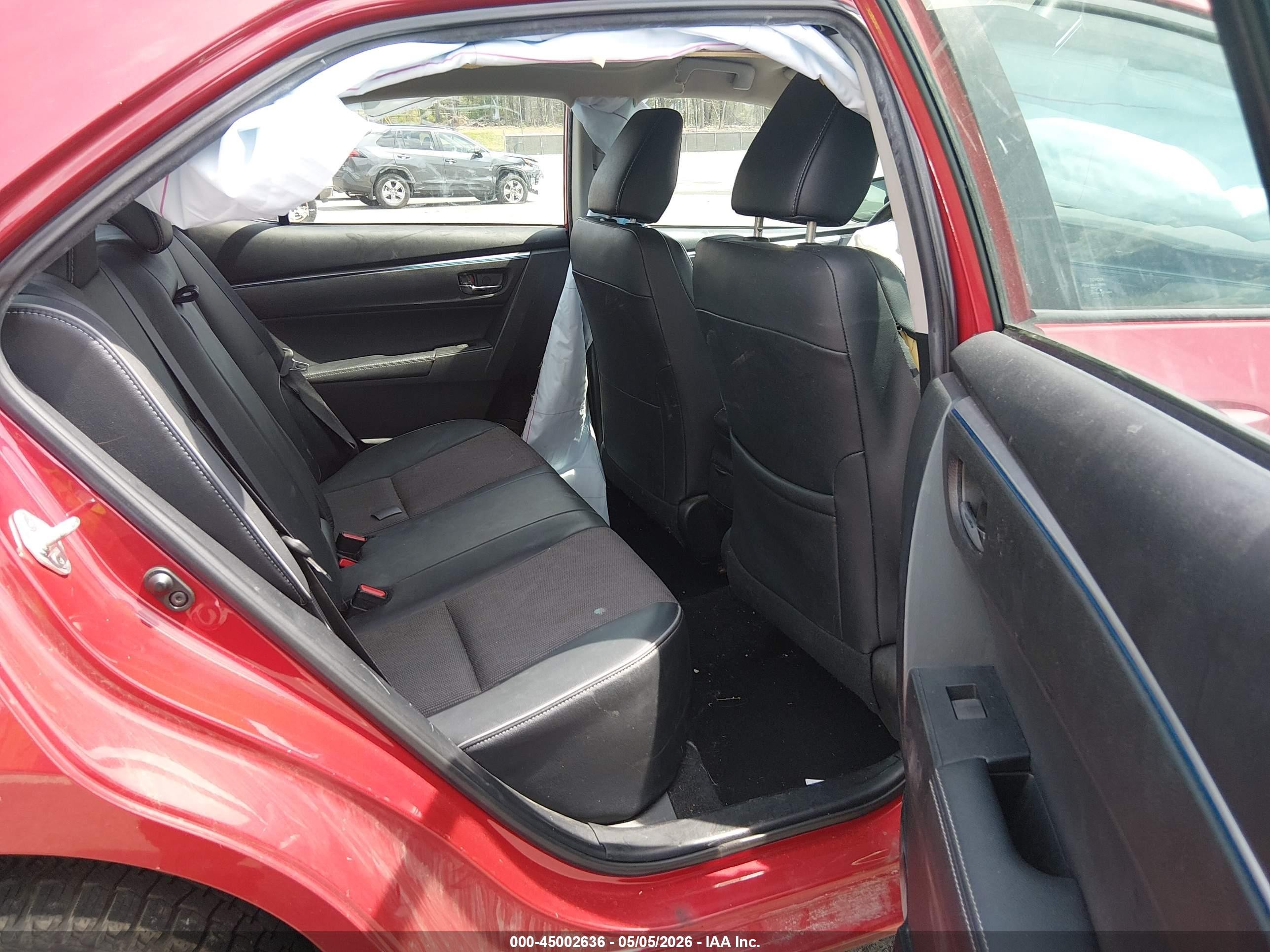 2016 Toyota Corolla S Plus Red vin: 2T1BURHE5GC488427