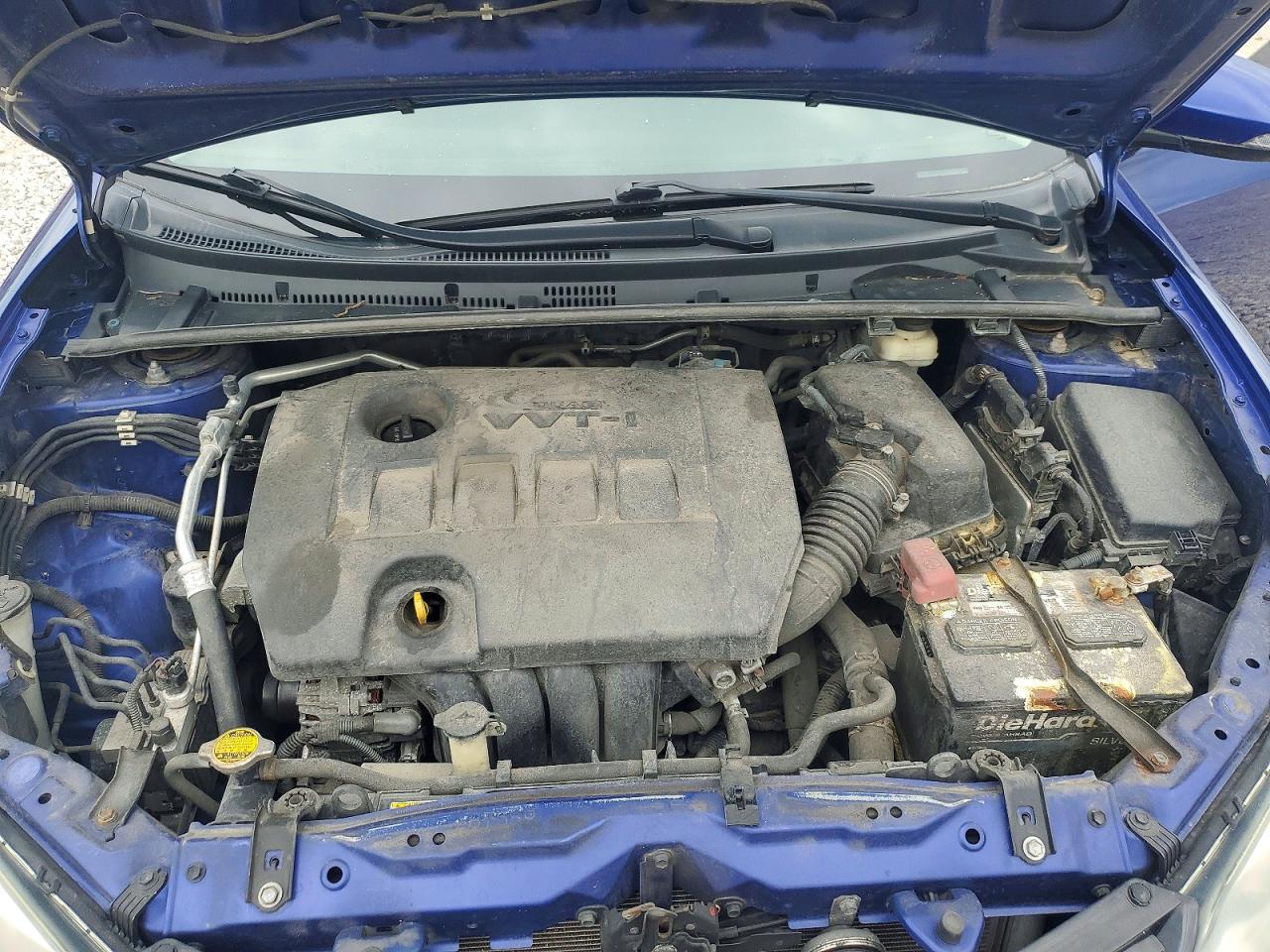 2016 Toyota Corolla Blue vin: 2T1BURHE5GC556922