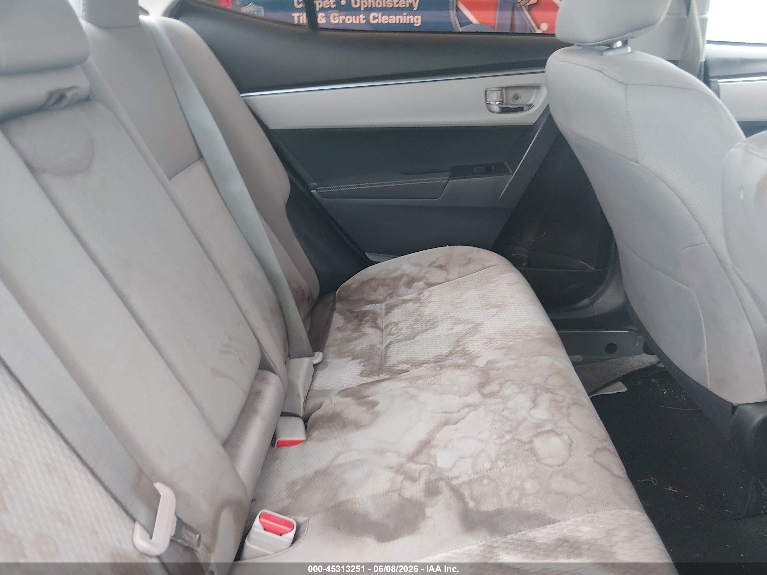 2016 Toyota Corolla Le Blue vin: 2T1BURHE5GC605262