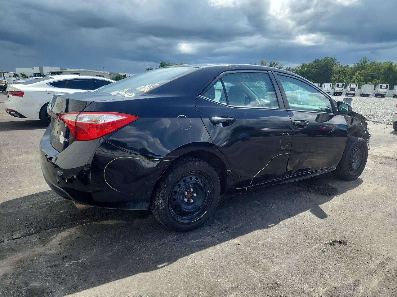2016 Toyota Corolla Le Black vin: 2T1BURHE5GC689129