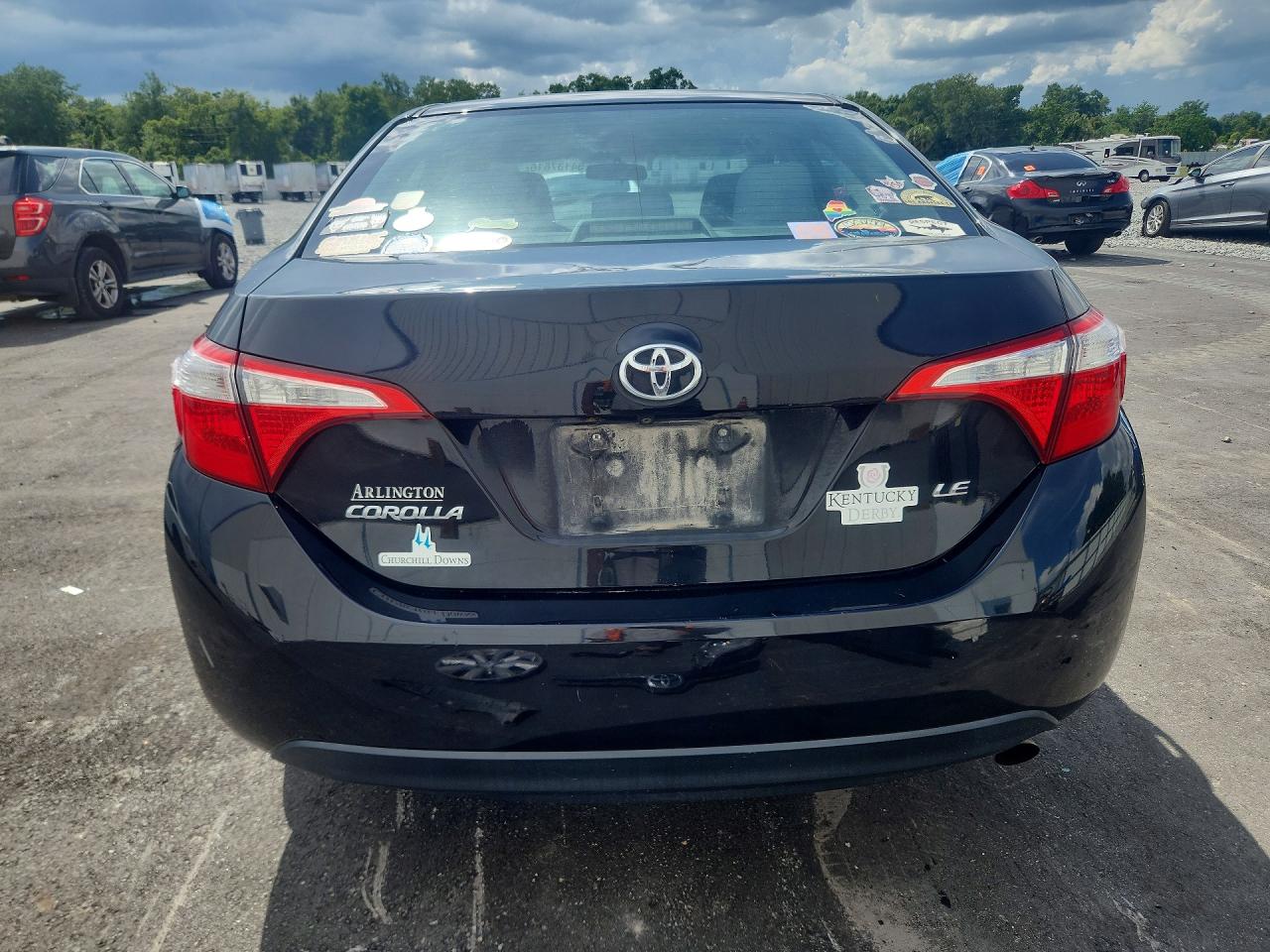 2016 Toyota Corolla Le Black vin: 2T1BURHE5GC689129