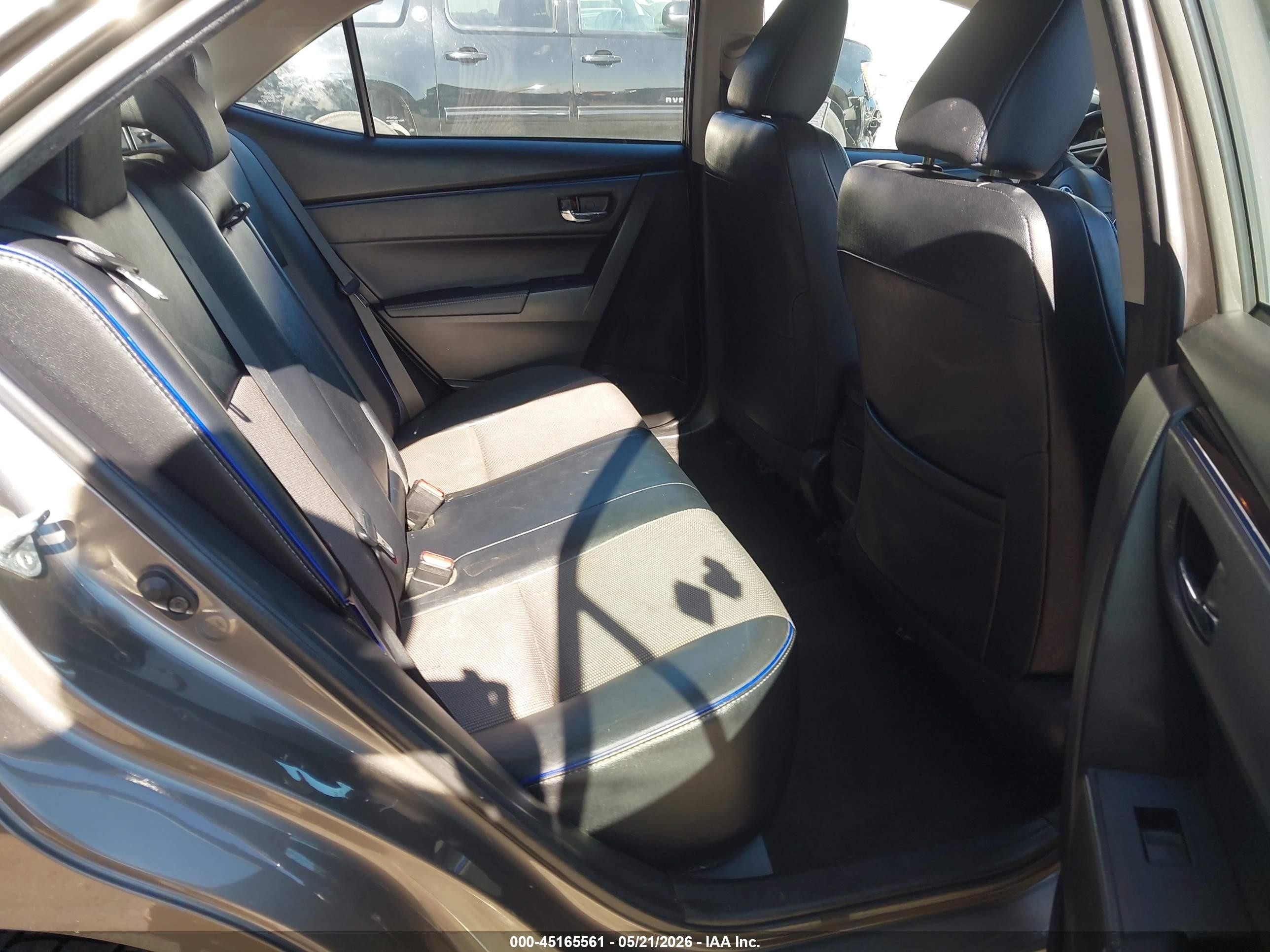 2017 Toyota Corolla Se Gray vin: 2T1BURHE5HC775901