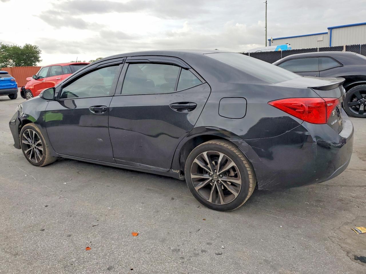 2017 Toyota Corolla Se Black vin: 2T1BURHE5HC777390