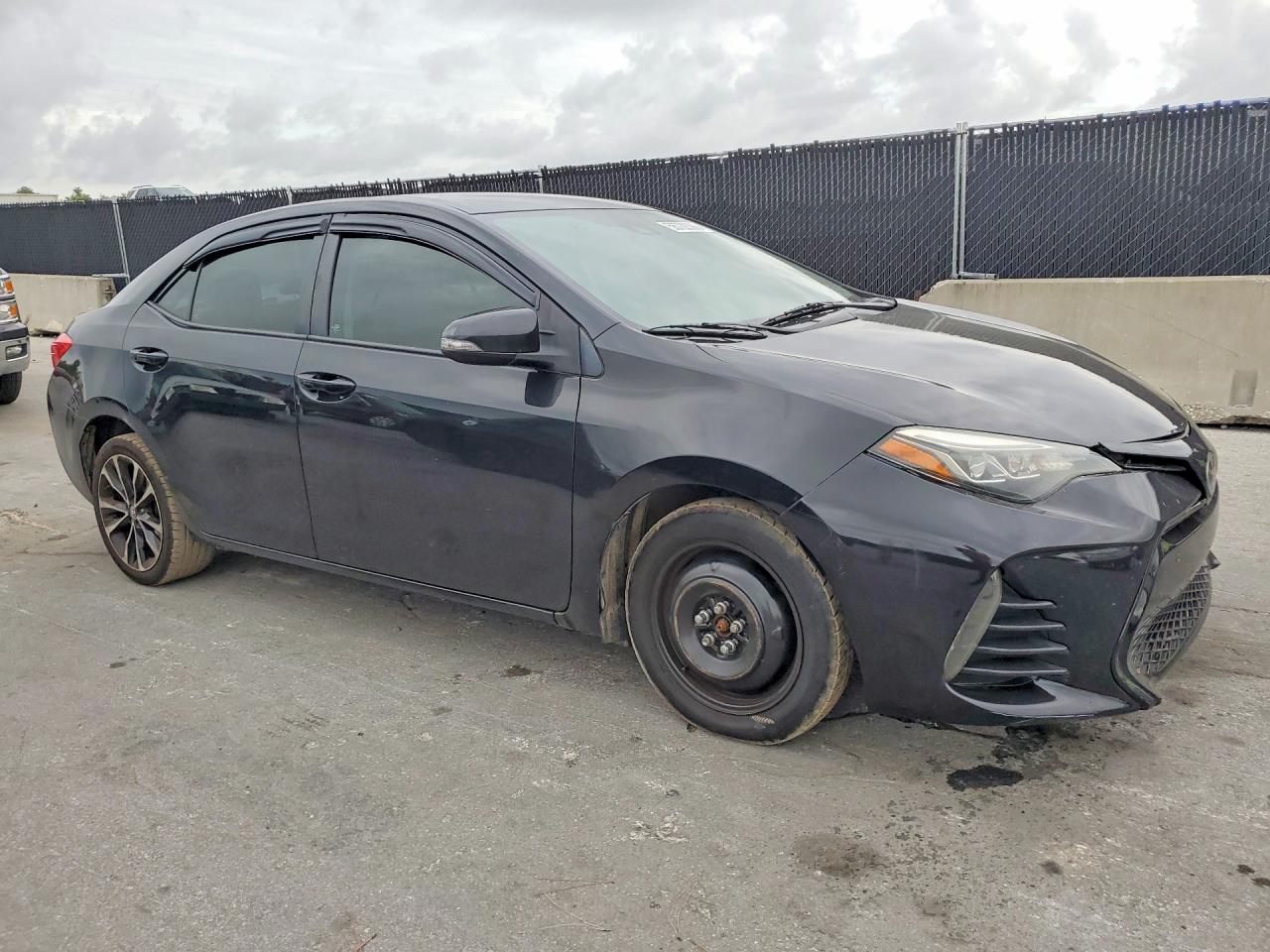 2017 Toyota Corolla Se Black vin: 2T1BURHE5HC777390