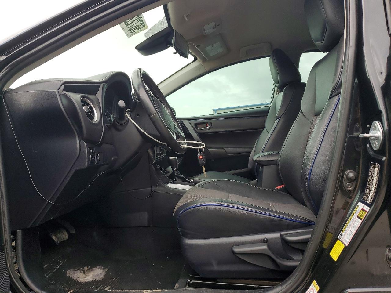 2017 Toyota Corolla Se Black vin: 2T1BURHE5HC777390