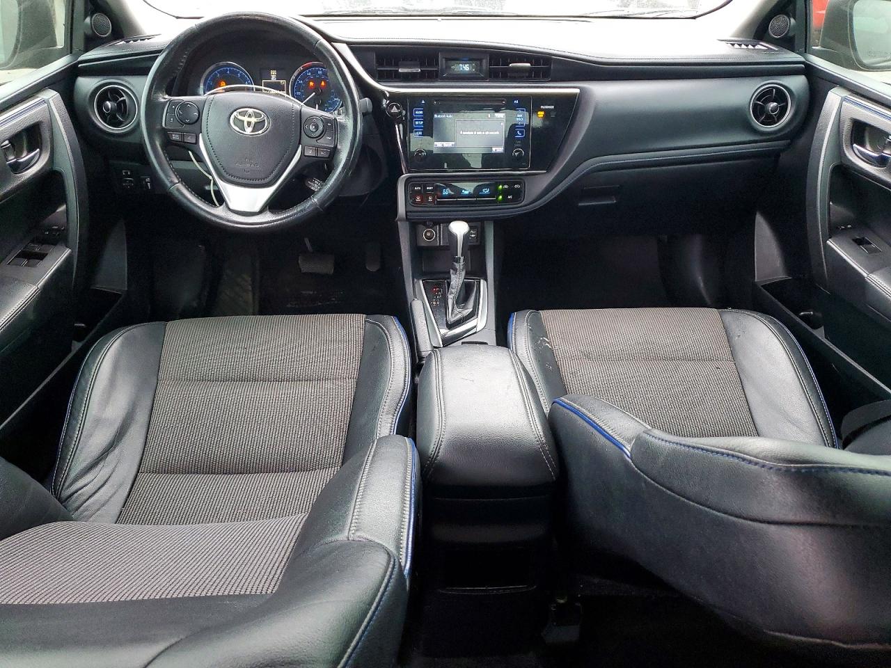 2017 Toyota Corolla Se Black vin: 2T1BURHE5HC777390