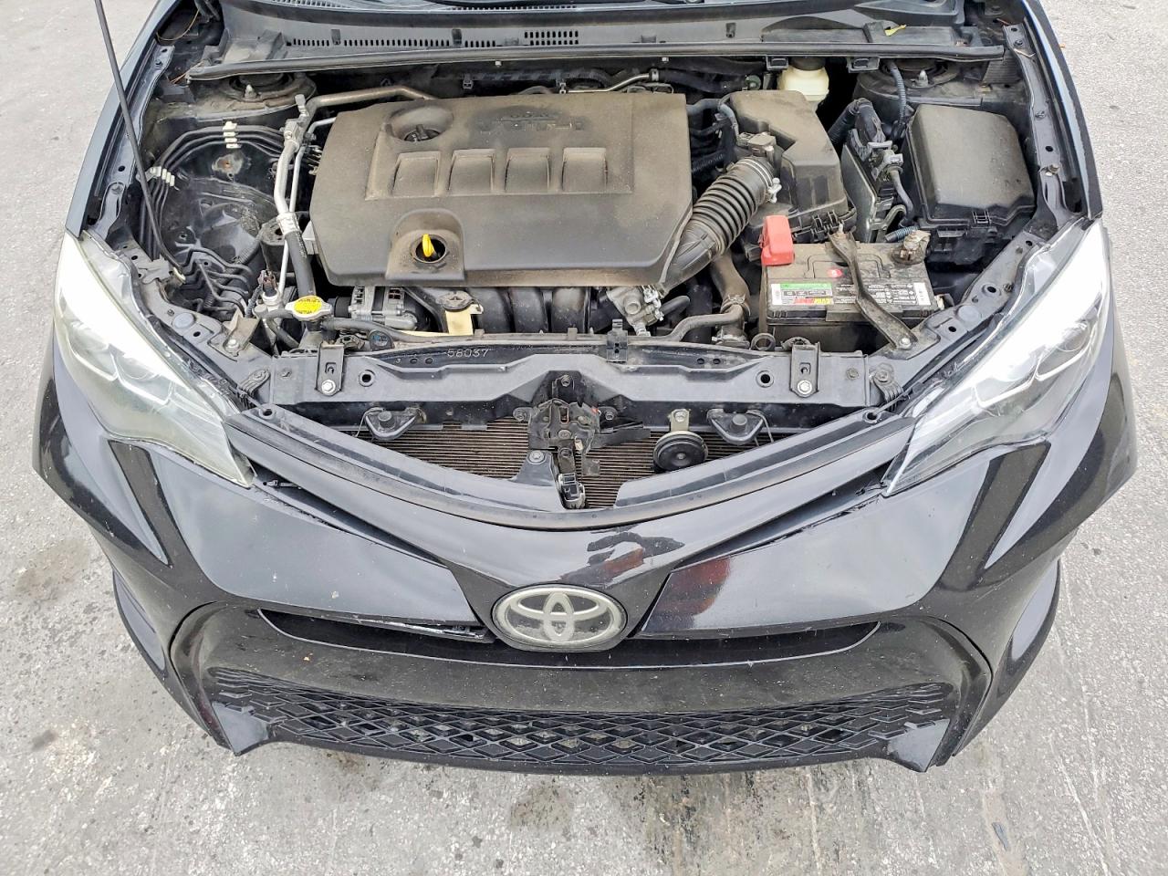 2017 Toyota Corolla Se Black vin: 2T1BURHE5HC777390