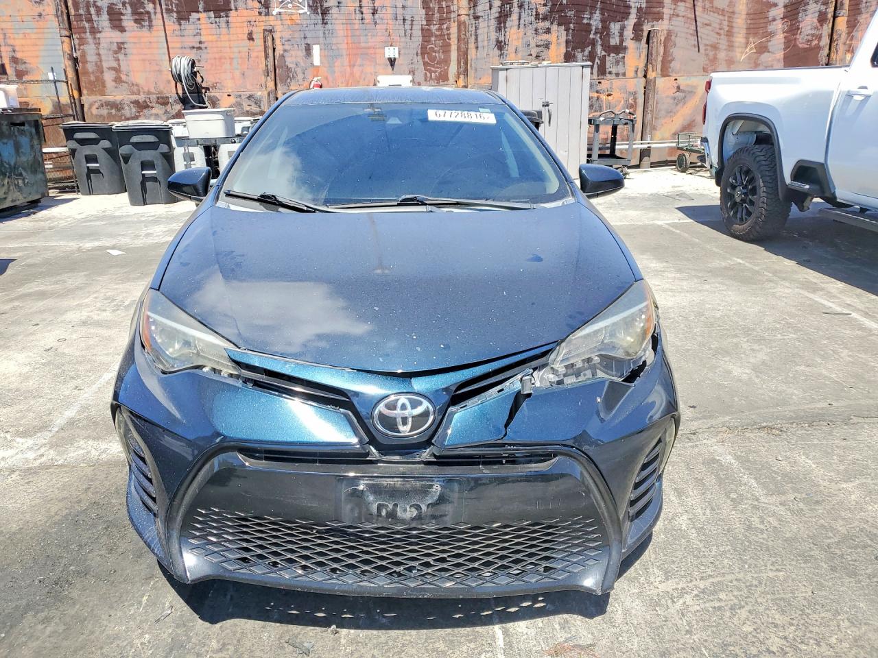 2017 Toyota Corolla Le Charcoal vin: 2T1BURHE5HC865548