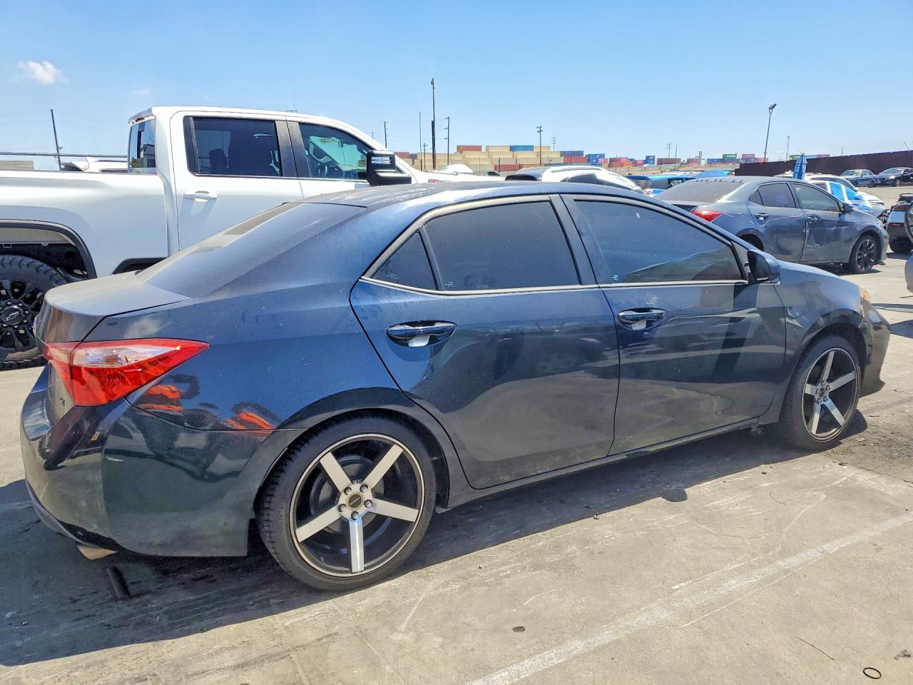 2017 Toyota Corolla Le Charcoal vin: 2T1BURHE5HC865548