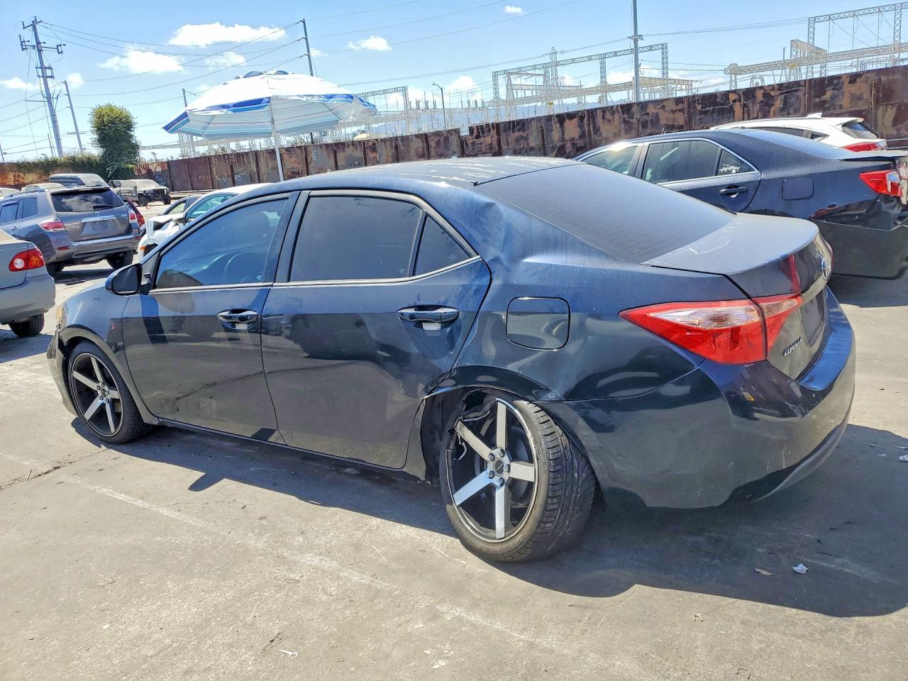 2017 Toyota Corolla Le Charcoal vin: 2T1BURHE5HC865548