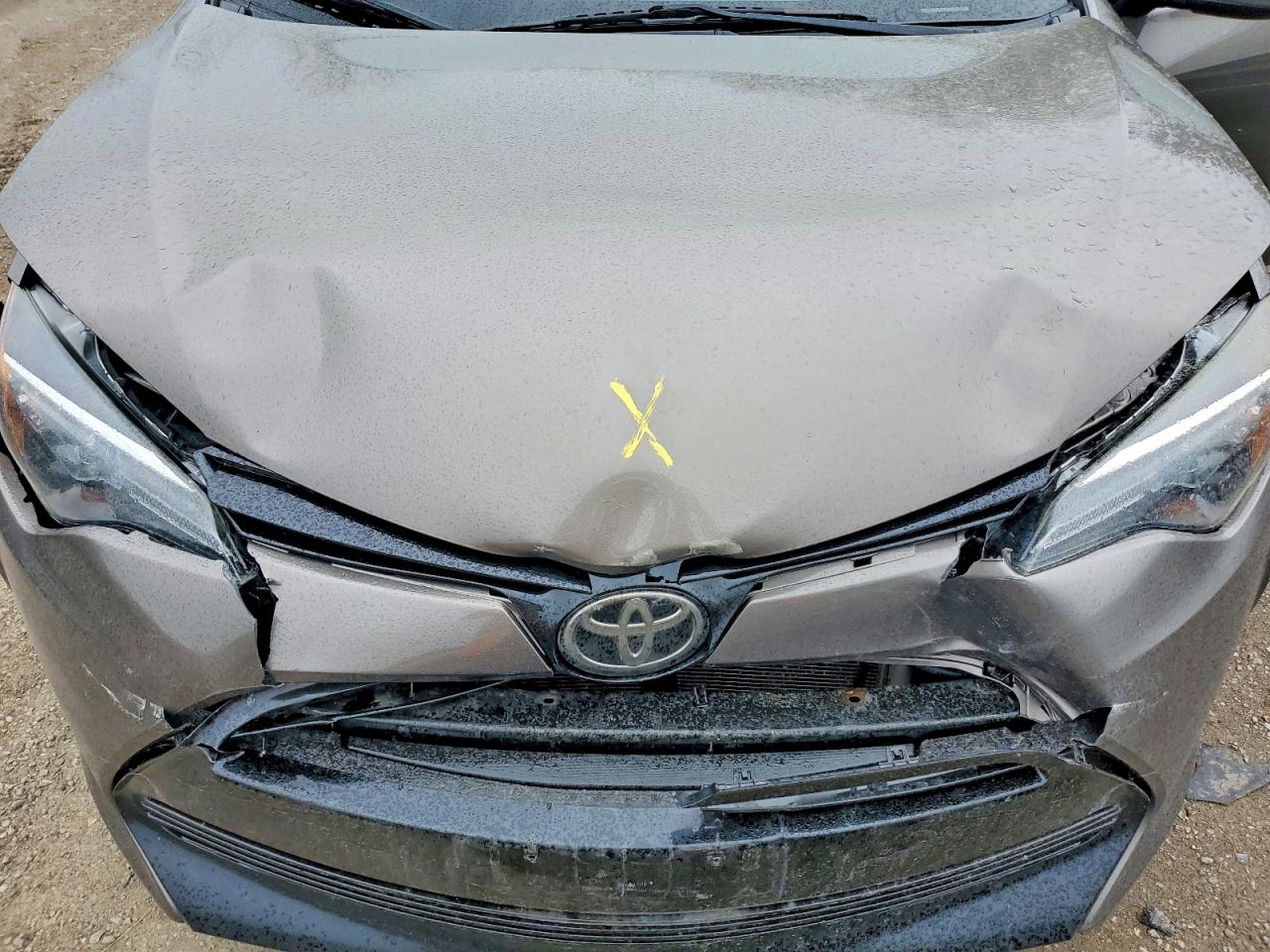 2017 Toyota Corolla L Beige vin: 2T1BURHE5HC887484