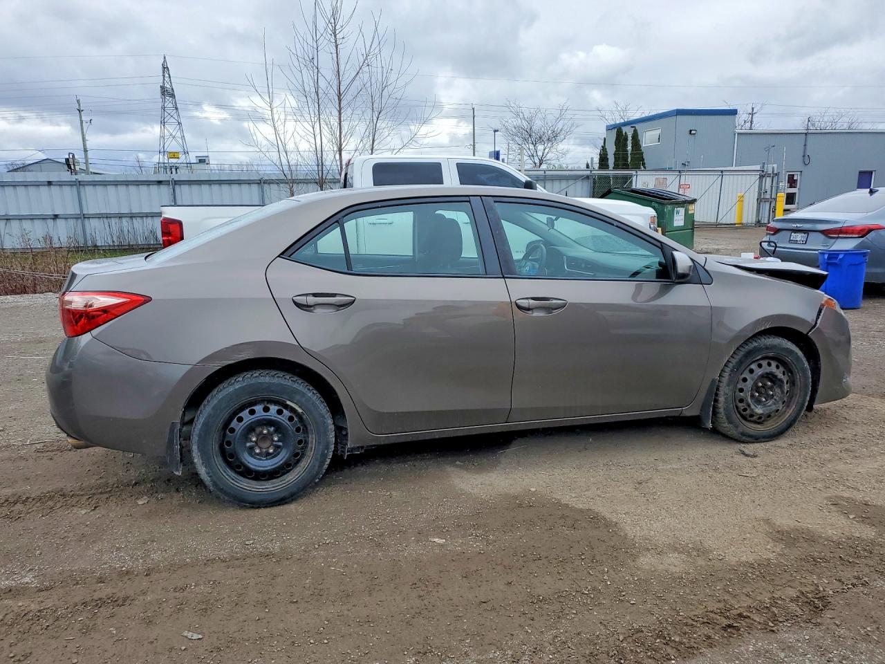2017 Toyota Corolla L Beige vin: 2T1BURHE5HC887484