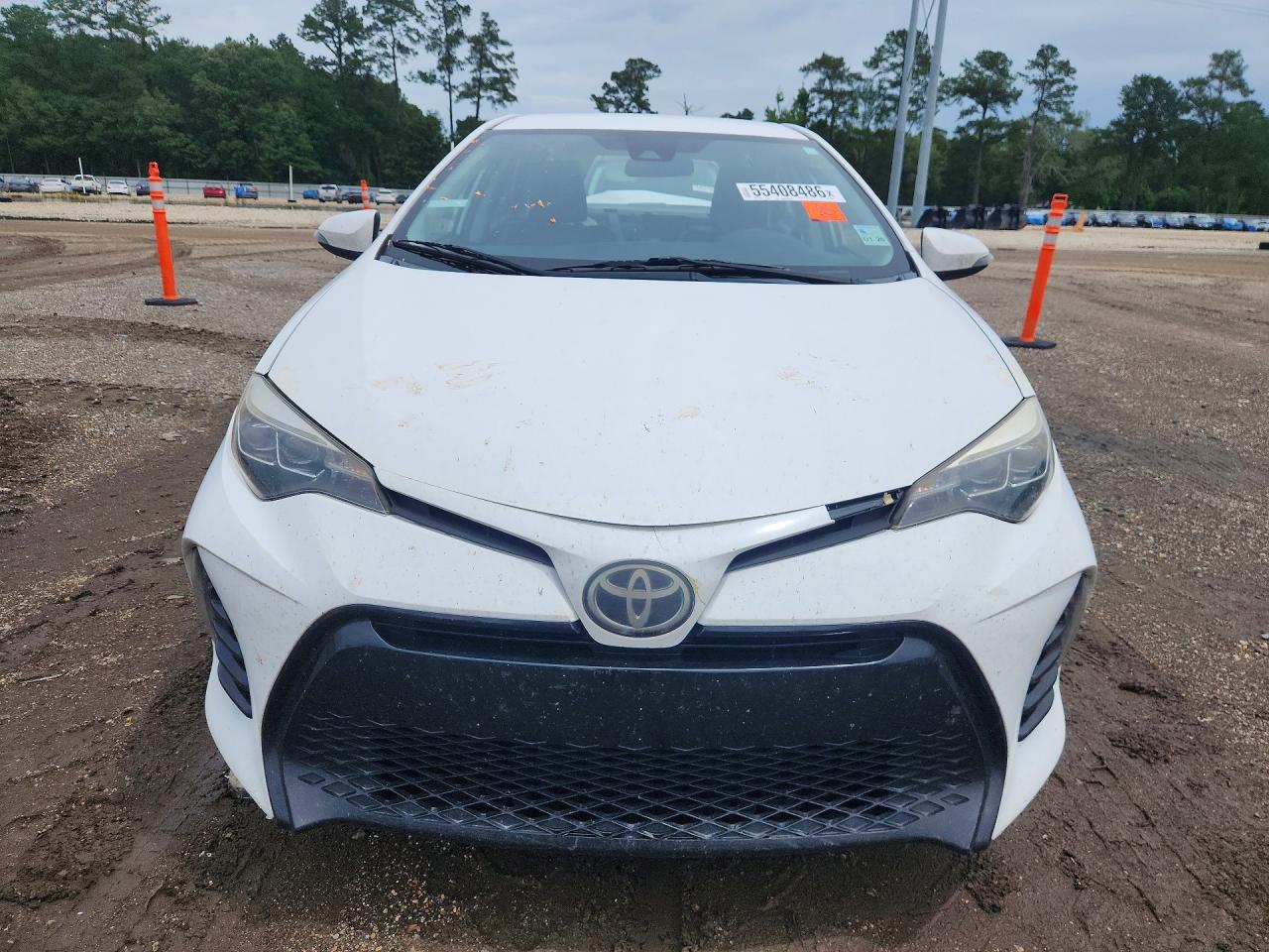 2017 Toyota Corolla Se White vin: 2T1BURHE5HC930673
