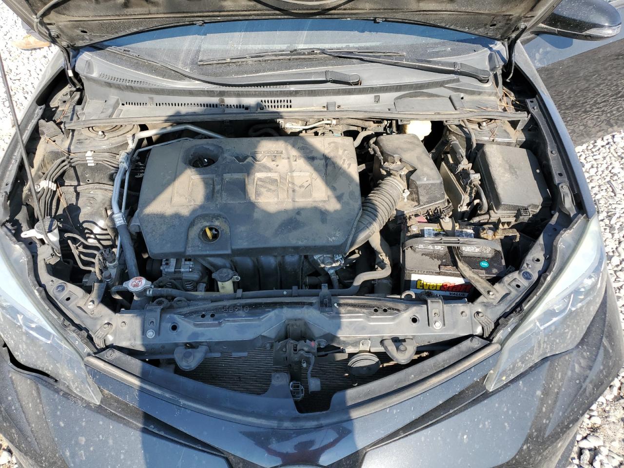 2018 Toyota Corolla L Black vin: 2T1BURHE5JC080727