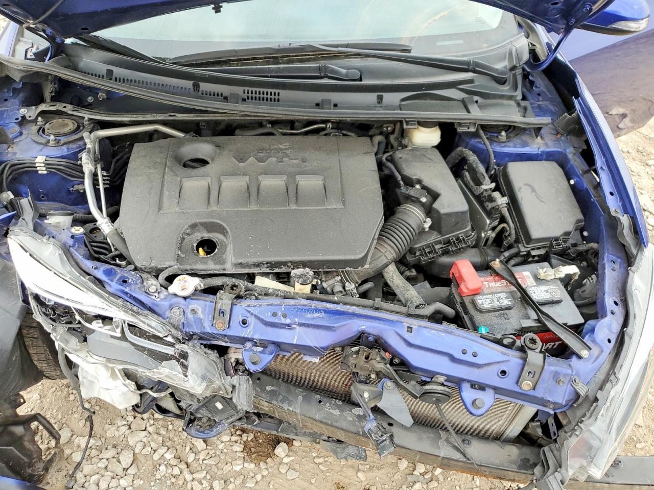 2019 Toyota Corolla Se Синий vin: 2T1BURHE5KC147716