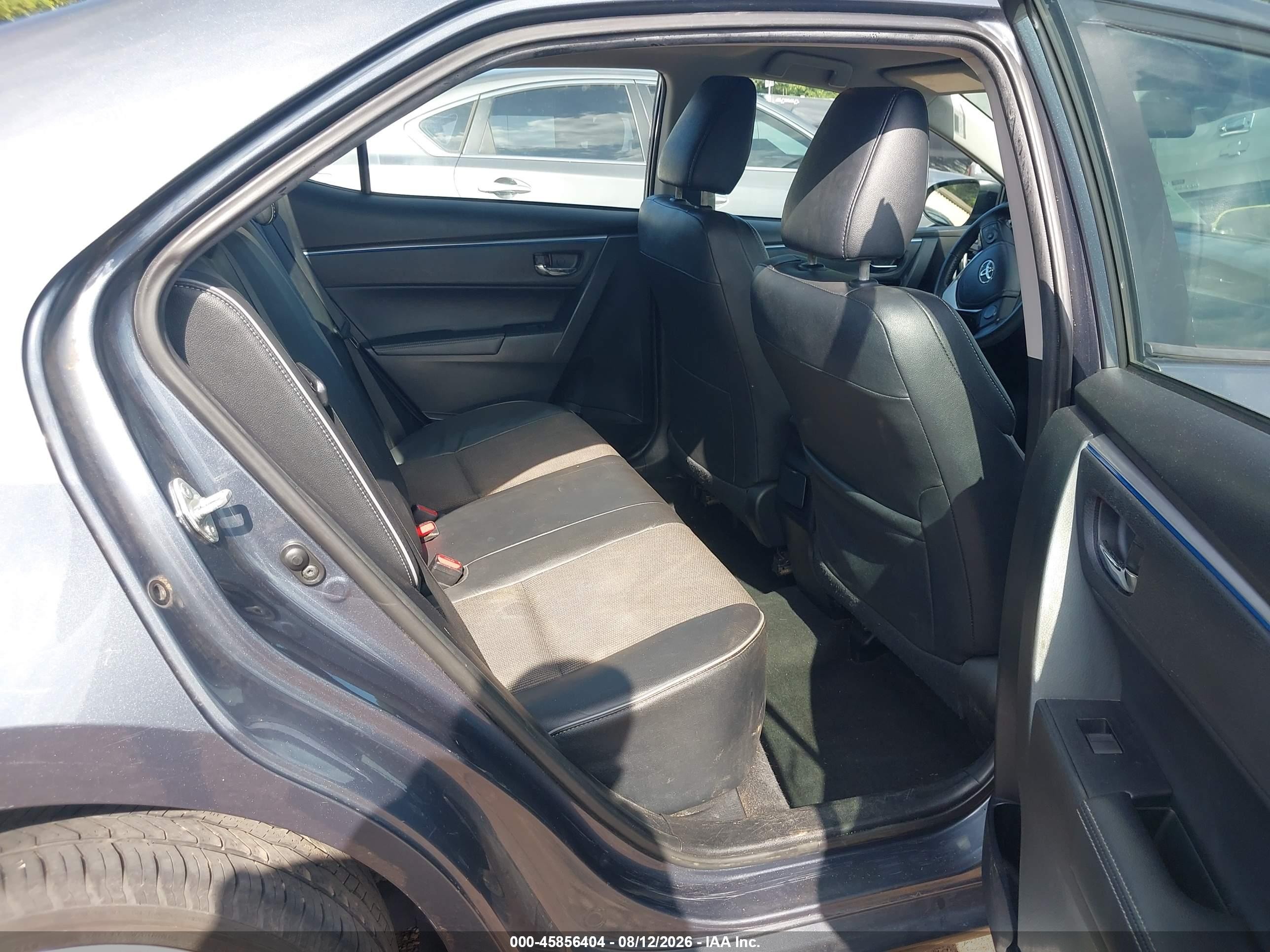 2014 Toyota Corolla S Plus Blue vin: 2T1BURHE6EC009834