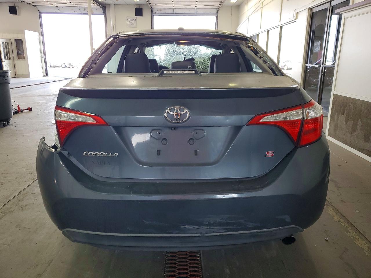 2014 Toyota Corolla S Plus Blue vin: 2T1BURHE6EC016797
