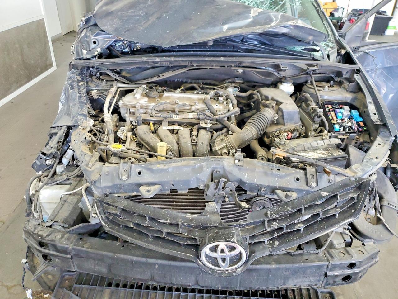 2014 Toyota Corolla S Plus Blue vin: 2T1BURHE6EC016797