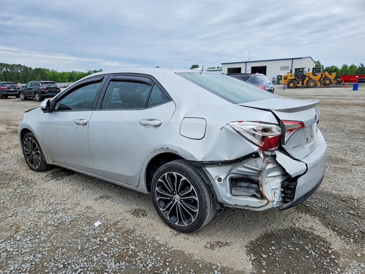 2014 Toyota Corolla S Plus Silver vin: 2T1BURHE6EC032420