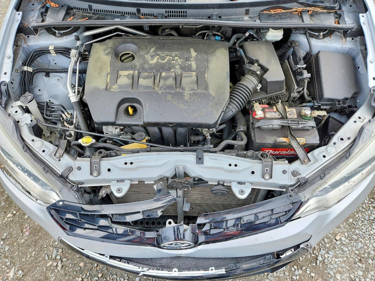 2014 Toyota Corolla S Plus Silver vin: 2T1BURHE6EC032420
