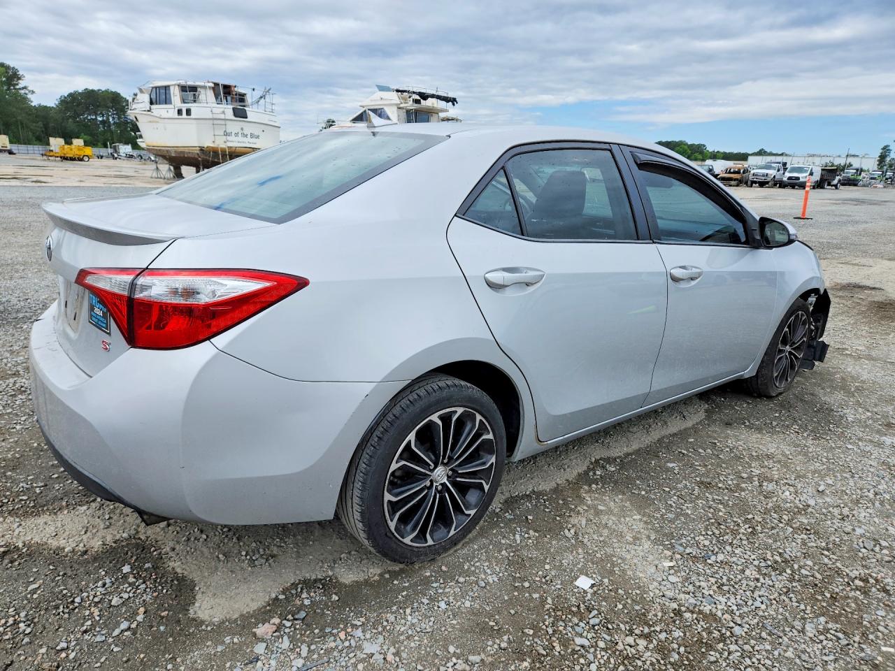 2014 Toyota Corolla S Plus Silver vin: 2T1BURHE6EC032420