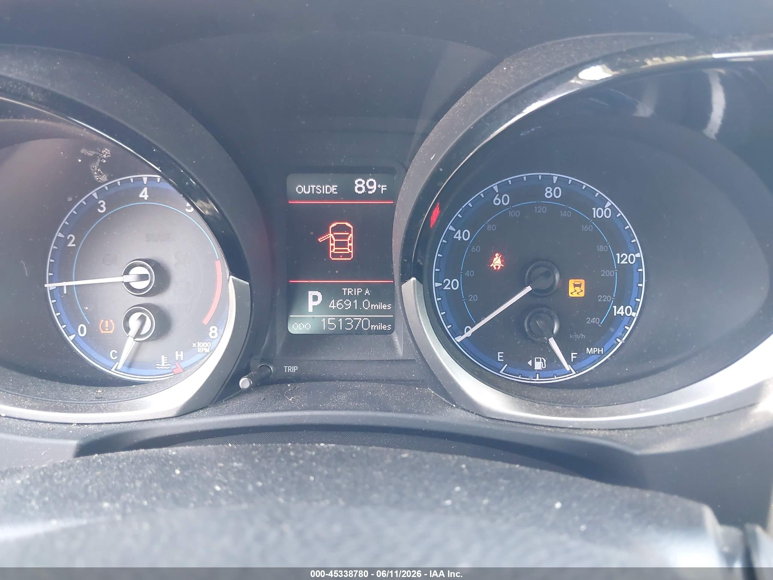 2014 Toyota Corolla S Plus Blue vin: 2T1BURHE6EC038752