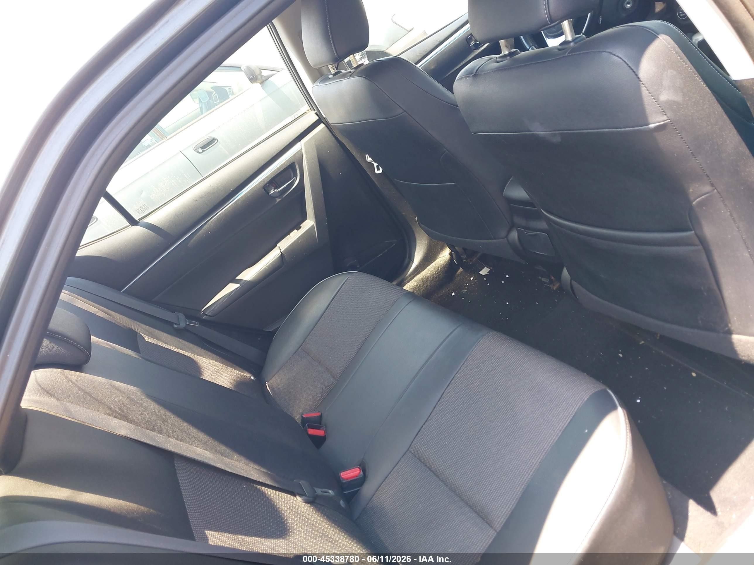 2014 Toyota Corolla S Plus Blue vin: 2T1BURHE6EC038752