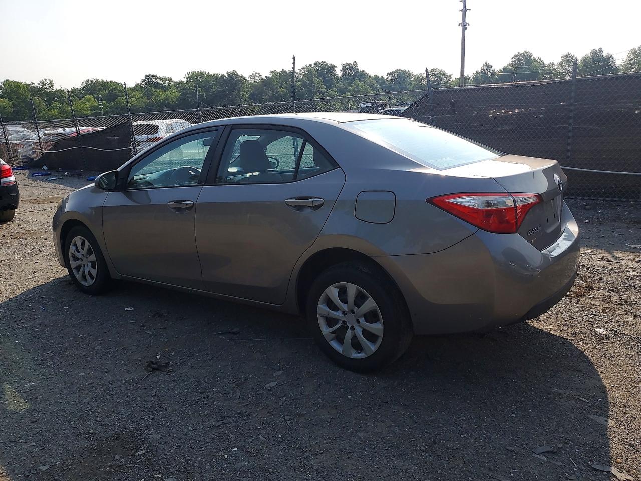 2014 Toyota Corolla Le Gray vin: 2T1BURHE6EC054546