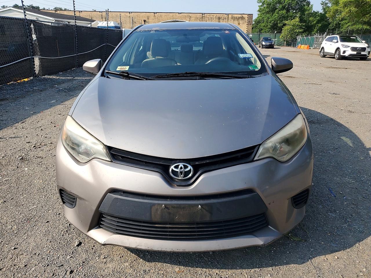 2014 Toyota Corolla Le Gray vin: 2T1BURHE6EC054546