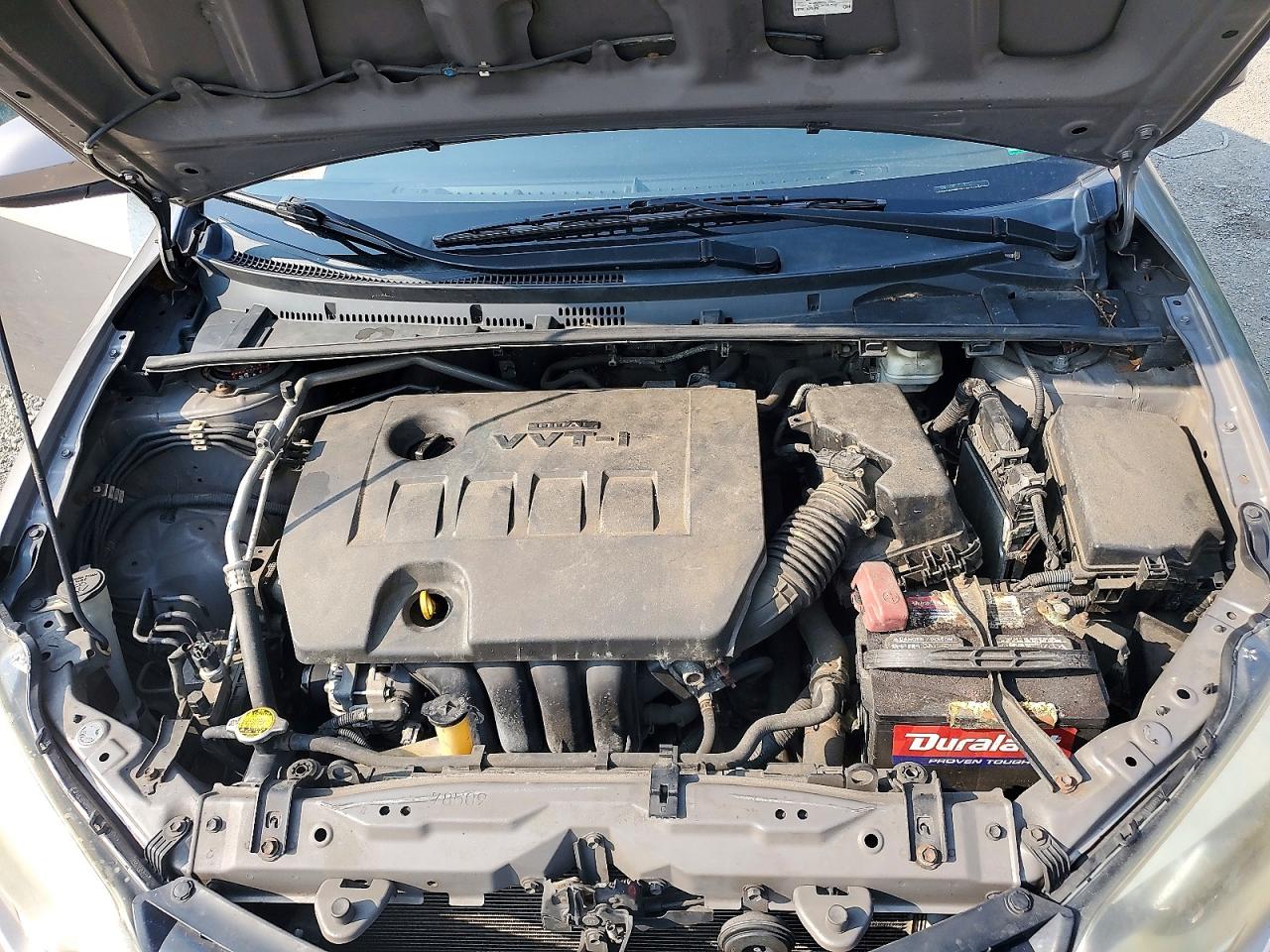2014 Toyota Corolla Le Gray vin: 2T1BURHE6EC054546