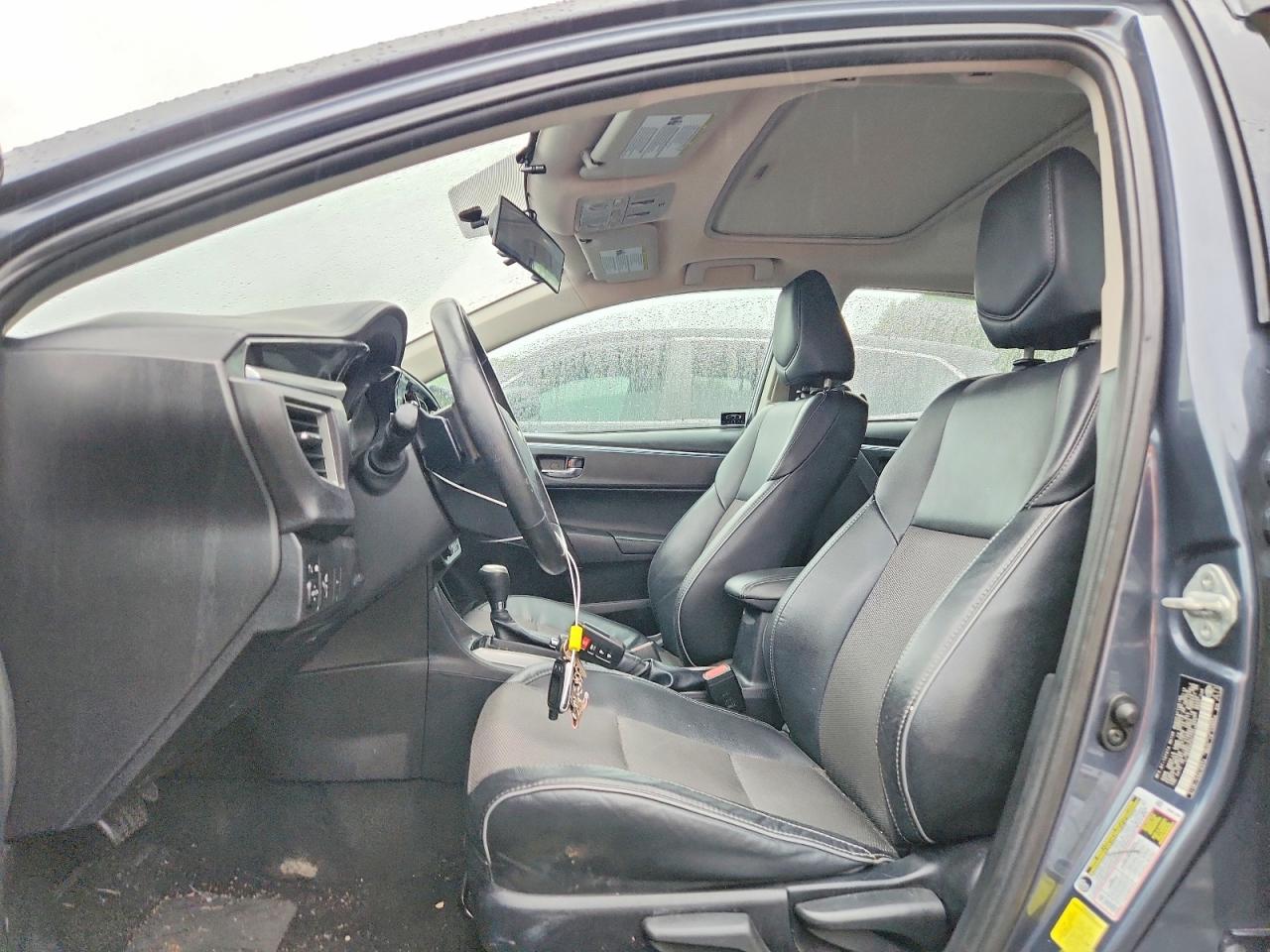 2014 Toyota Corolla S Plus Gray vin: 2T1BURHE6EC054871