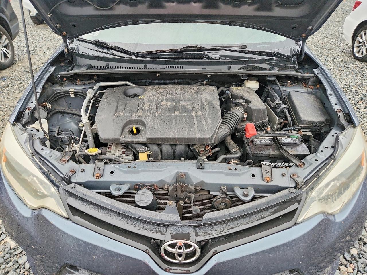 2014 Toyota Corolla S Plus Gray vin: 2T1BURHE6EC054871